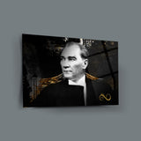 Atatürk Sonsuzluk Sembolü Cam Tablo – ATA194