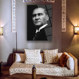 Atatürk Derin Bakışlar Cam Tablo – ATA163