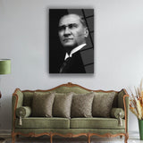Atatürk Derin Bakışlar Cam Tablo – ATA163