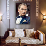 Atatürk Portre Cam Tablo – ATA189