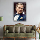 Atatürk Portre Cam Tablo – ATA189