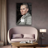 Atatürk Portre Cam Tablo – ATA228
