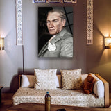 Atatürk Portre Cam Tablo – ATA228