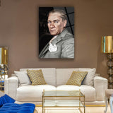 Atatürk Portre Cam Tablo – ATA228