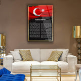 İstiklal Marşı Cam Tablo – ATA234