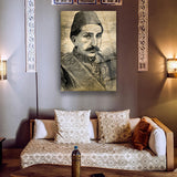 Sultan II. Abdülhamid Portre Cam Tablo – ISL135