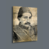 Sultan II. Abdülhamid Portre Cam Tablo – ISL135