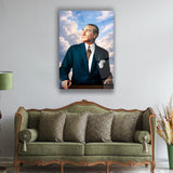 Atatürk Gökyüzü Portre Cam Tablo – ATA266