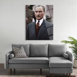 Atatürk Portre Cam Tablo - ATA031