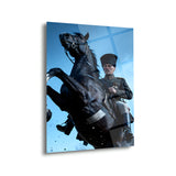 Mustafa Kemal Atatürk At Üzerinde Cam Tablo – ATA290