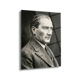 Atatürk Çizim Portre Cam Tablo – ATA307