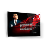 Atatürk Motivasyon Sözü Cam Tablo – ATA262