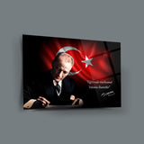 Atatürk Eğitim Sözü Cam Tablo – ATA263