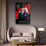 Atatürk “Ben Sporcunun Zeki, Çevik ve Ahlâklısını Severim” Cam Tablo – ATA255