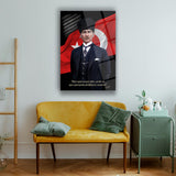 Atatürk “Ben Sporcunun Zeki, Çevik ve Ahlâklısını Severim” Cam Tablo – ATA255