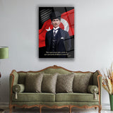 Atatürk “Ben Sporcunun Zeki, Çevik ve Ahlâklısını Severim” Cam Tablo – ATA255
