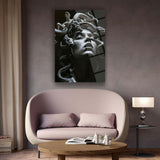 Medusa Portre Cam Tablo - MOD162