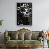Medusa Portre Cam Tablo - MOD162