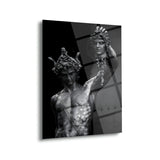 Perseus Medusa Heykel Cam Tablo - MOD163