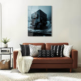 Blok Ev Cam Tablo - MOD055