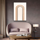 Minimal Kemer Desenli Cam Tablo - MOD150