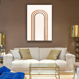 Minimal Kemer Desenli Cam Tablo - MOD150