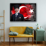 Atatürk Adalet Sözlü Cam Tablo – ATA312