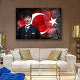 Atatürk Adalet Sözlü Cam Tablo – ATA312