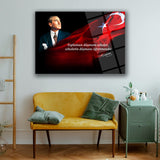 Atatürk’ün “Toplumun Düşmanı Cehalet, Cehaletin Düşmanı Öğretmendir” Sözü ile Cam Tablo – ATA220