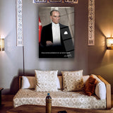Atatürk ve Kadın Sözü Cam Tablo – ATA191