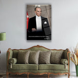 Atatürk ve Kadın Sözü Cam Tablo – ATA191