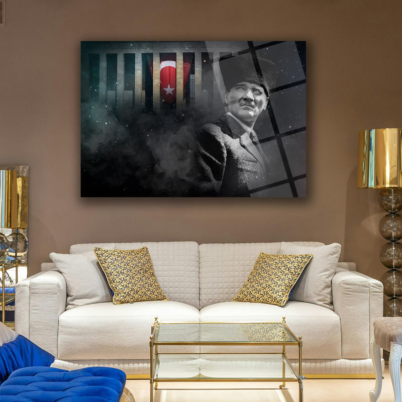 Atatürk ve Anıtkabir Cam Tablo – ATA203