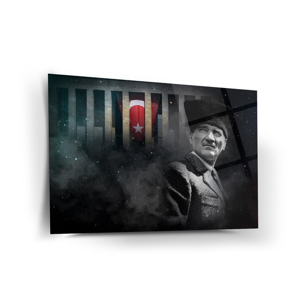 Atatürk ve Anıtkabir Cam Tablo – ATA203