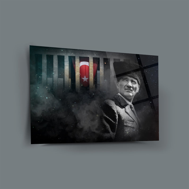 Atatürk ve Anıtkabir Cam Tablo – ATA203