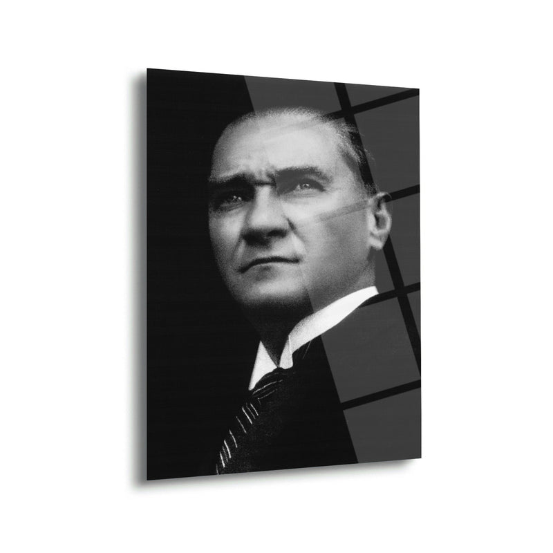 Atatürk Derin Bakışlar Cam Tablo – ATA163