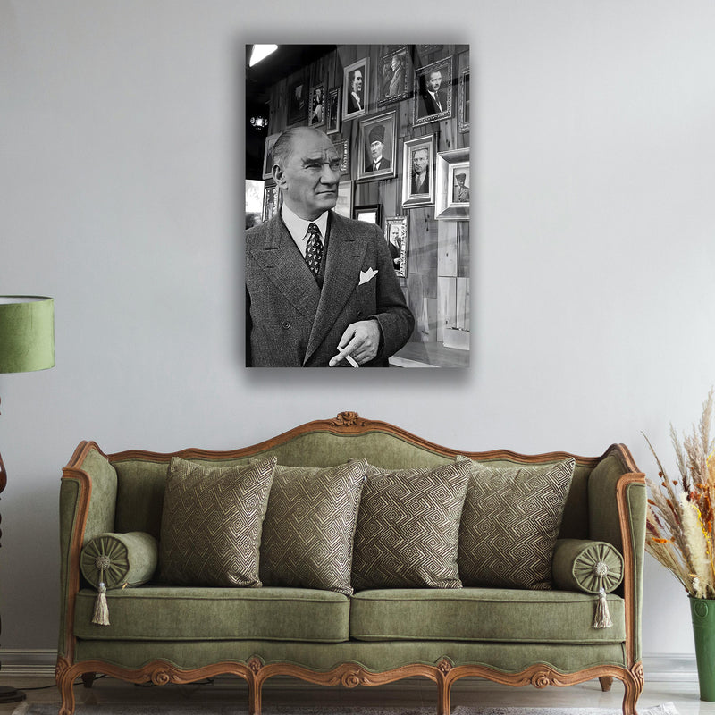 Atatürk Portre Galerisi Cam Tablo – ATA178