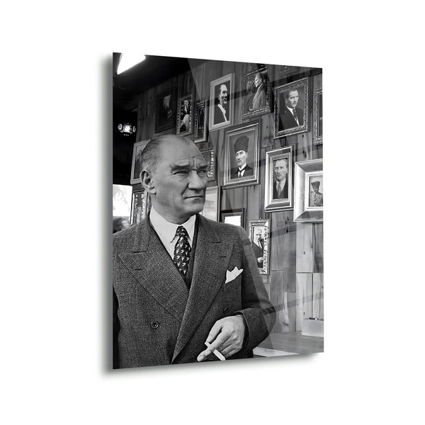 Atatürk Portre Galerisi Cam Tablo – ATA178