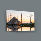Yansımalı Sultanahmet Camii Cam Tablo - ISL253