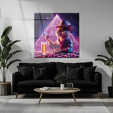 Neon Kovboy Fare Kare Cam Tablo - MODK088