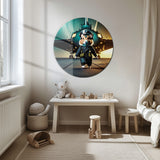 Pilot Hamster Yuvarlak Cam Tablo - MODY089