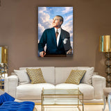 Atatürk Gökyüzü Portre Cam Tablo – ATA266