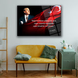 Atatürk Bağımsızlık Sözlü Cam Tablo - ATA326