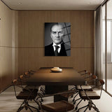 Atatürk Portre Cam Tablo - ATA087