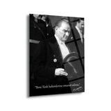 Atatürk Türk Hekimleri Sözü Cam Tablo – ATA274