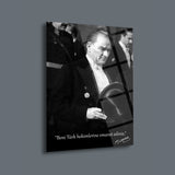 Atatürk Türk Hekimleri Sözü Cam Tablo – ATA274