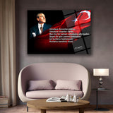 Atatürk Motivasyon Sözü Cam Tablo – ATA262