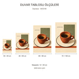 MOD165 ölçü karşılaştırması: 30×45, 45×65, 60×90, 70×100 cm duvar ve 14×20 cm masaüstü.