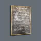 Atatürk Gençliğe Hitabe Cam Tablo – ATA258