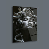 Medusa Portre Cam Tablo - MOD162