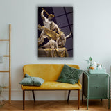 Perseus ve Medusa Heykel Cam Tablo - MOD160